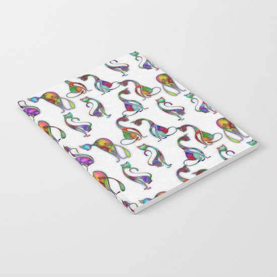 Cats - Colorful Characters Notebook