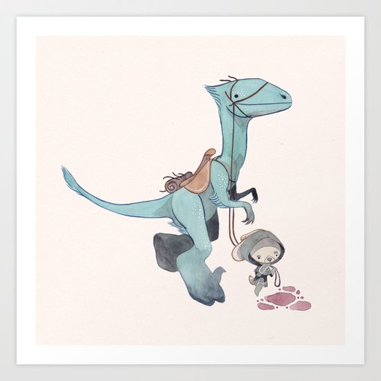 enquête Art Print