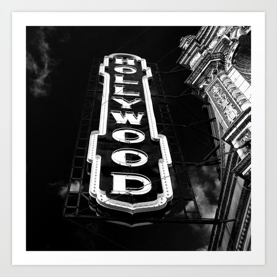 Hollywood Art Print