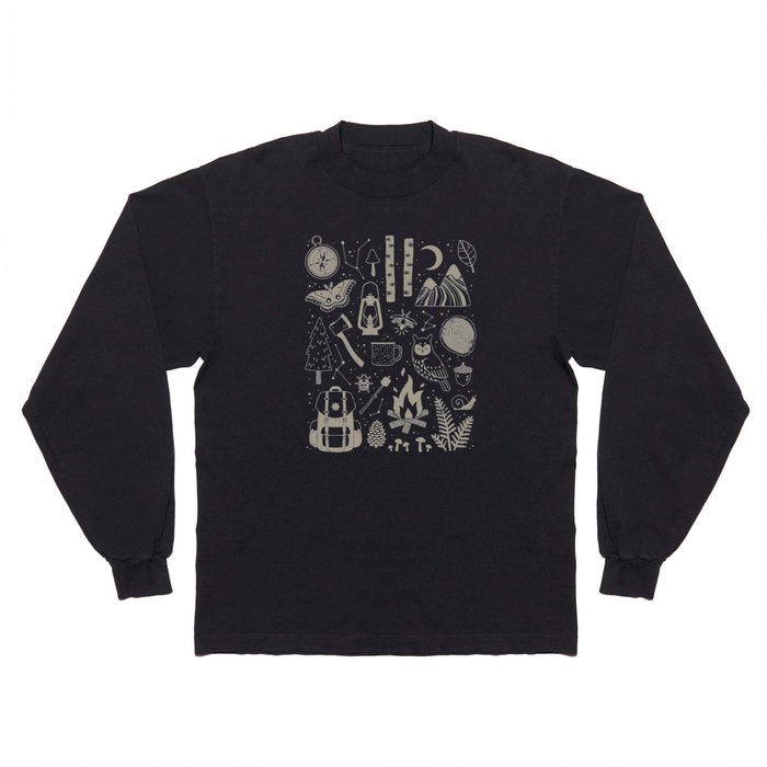 Into the Woods: Stargazing Long Sleeve T Shirt