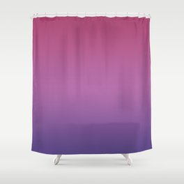 Ombre Ultra Violet Purple Maroon Lilac Gradient Pattern Shower Curtain