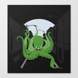 Urban Octopus Canvas Print
