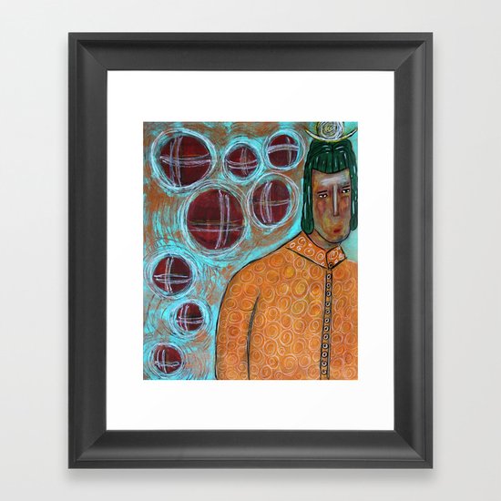 Contemplation Framed Art Print