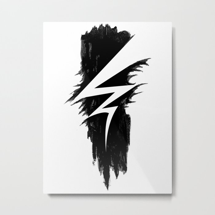 Lightning Arts Logo Metal Print