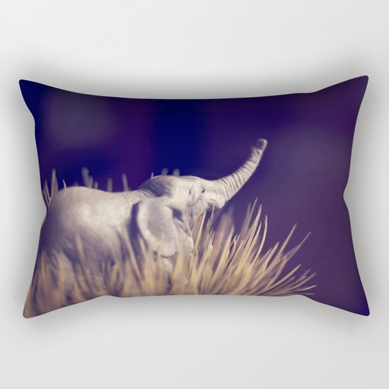 an uncertain future Rectangular Pillow