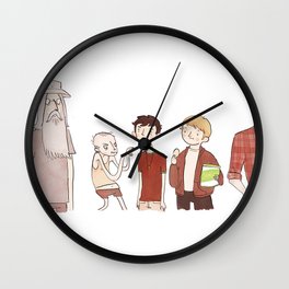 The Broship of the Ring Wall Clock