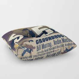 Groundhog Day Floor Pillow