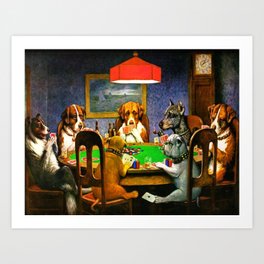 Poker Art Prints For Any Decor Style Society6