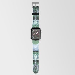 Cold green mandala Apple Watch Band