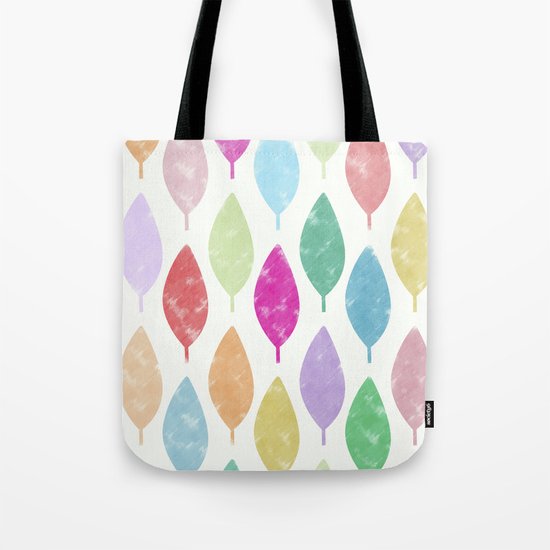 Colorful Leaves Tote Bag