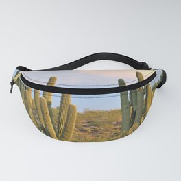 Saguaro Desert Family by Reay of Light Photography Fanny Pack