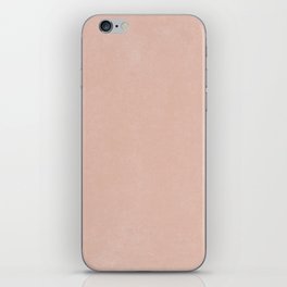 Tan Pink Blush Earthy Minimalist Boho iPhone Skin