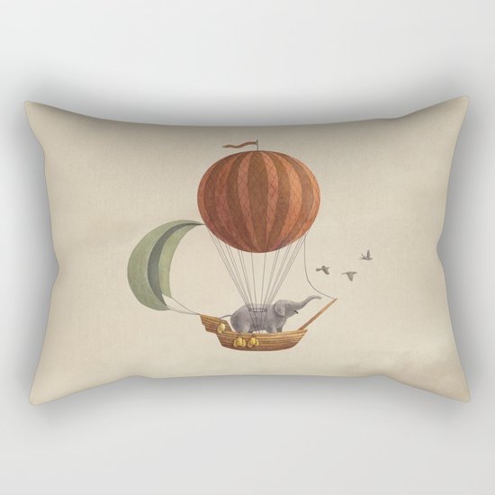 Adventure Awaits Rectangular Pillow