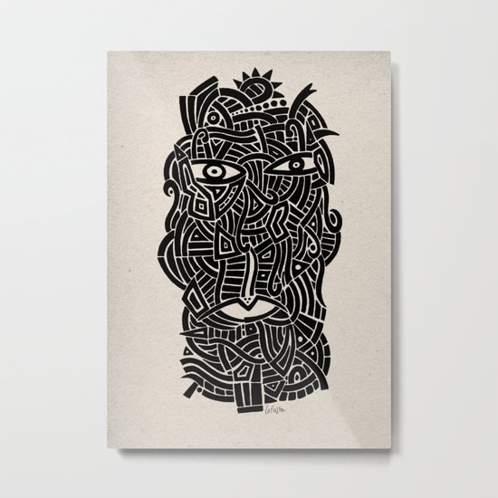 - my uncle - Metal Print