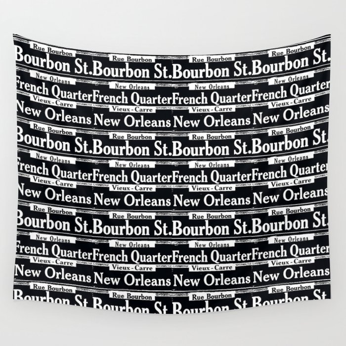 New Orleans French Quarters Wall Tapestry