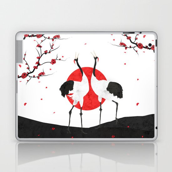 Love's Dance - Spring Version Laptop & iPad Skin