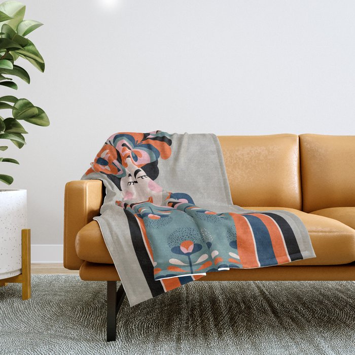 Frida kahlo hotsell throw blanket