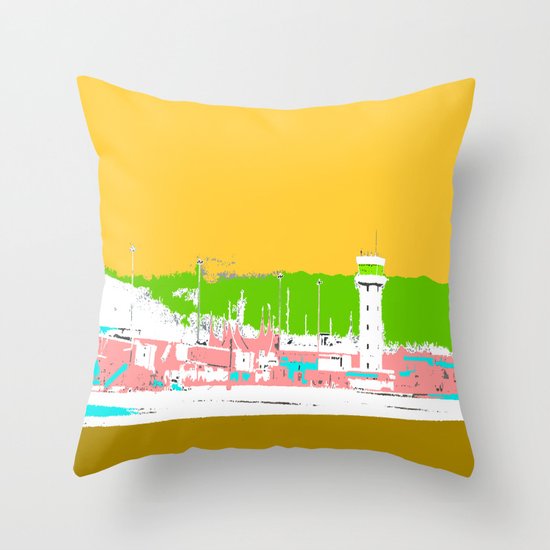 Eye Soothing View Throw Pillow