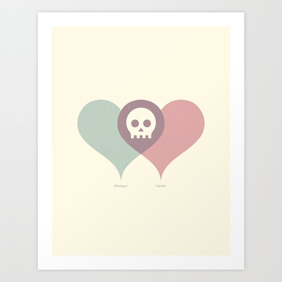 Montague and Capulet Art Print