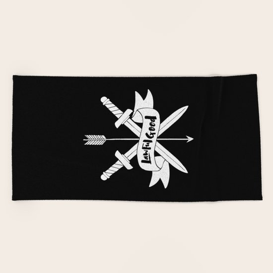 LAWFUL GOOD Beach Towel
