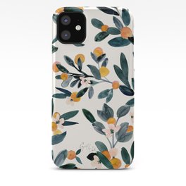 Oranges Foliage White iphone 11 case Oranges Foliage White iphone 11 case