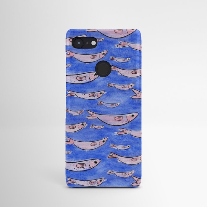 Blue fish Android Case