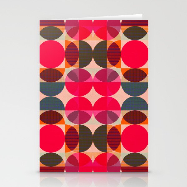 Geometric Afternoon Stationery Cards