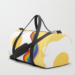 Rainbow fried egg pattern 4 Duffle Bag
