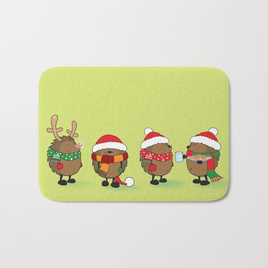 Ready for Christmas Bath Mat