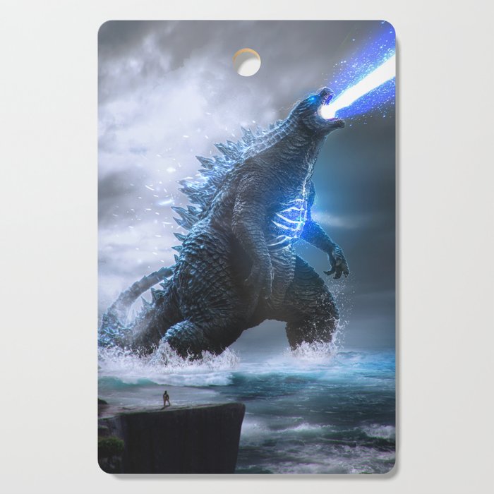 Godzilla Blue Power Cutting Board