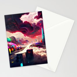 Welcome to Cloud City Stationery Card