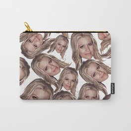 $ixties Franny Doll Head  Carry-All Pouch
