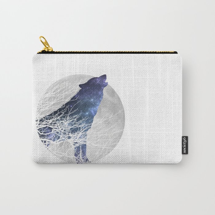 Animal Collection - Wolf Carry-All Pouch