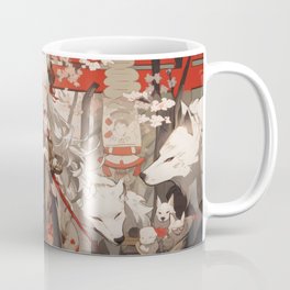 Anime Mugs Series - White Wolf Protector (Direwolf) Coffee Mug