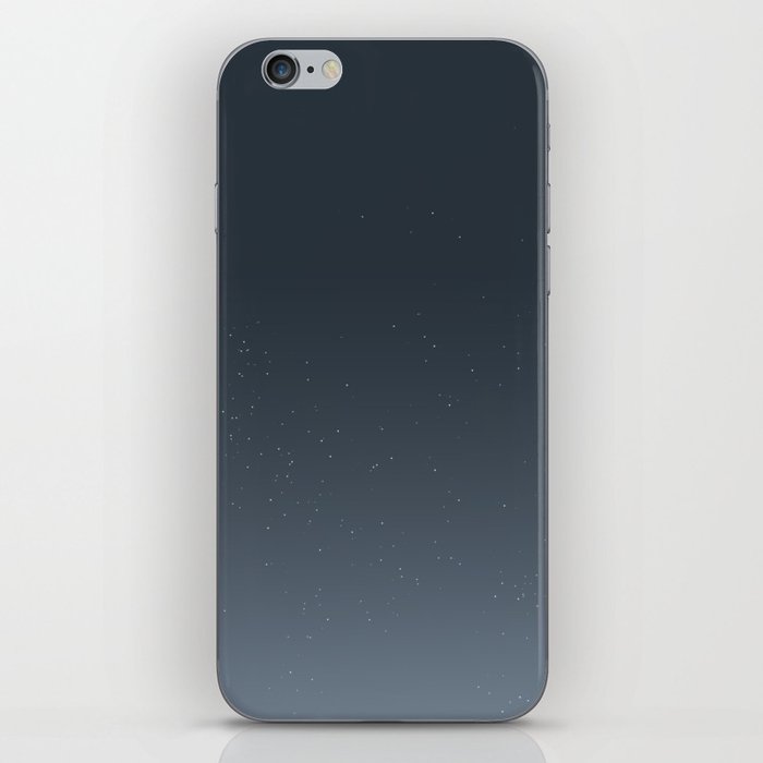 Grayscale Galaxy iPhone Skin