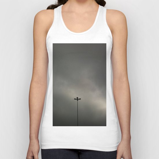 Gray Sky Unisex Tank Top