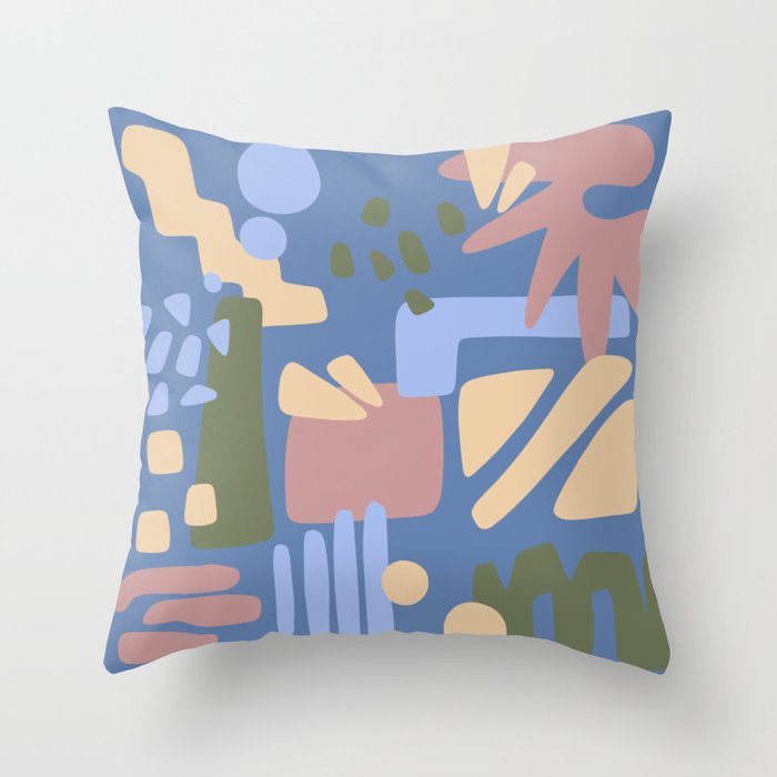 Shaping Up Throw Pillow