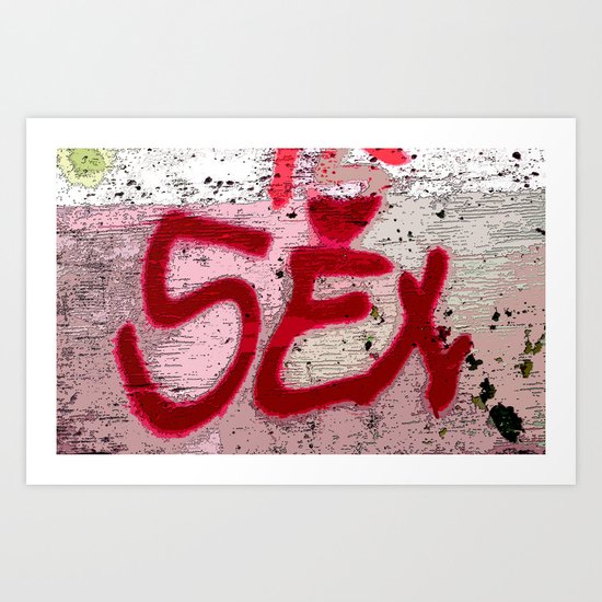 Sex Art Print