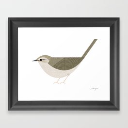 Japanese Bush Warbler (2017) Framed Art Print
