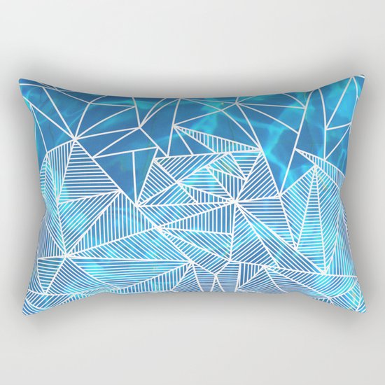 Blissful Rays Rectangular Pillow