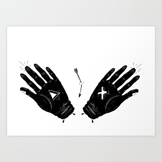 Cut-Offs Art Print
