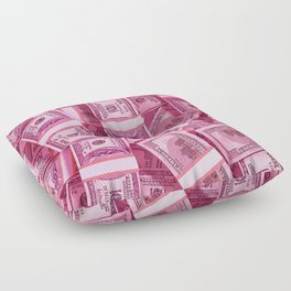 Pink Monies Floor Pillow