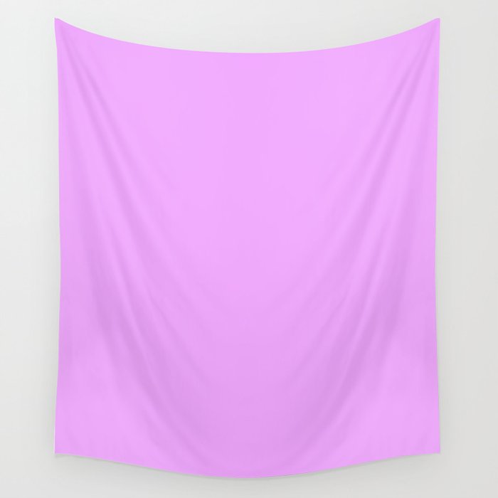Rich brilliant lavender - solid color Wall Tapestry