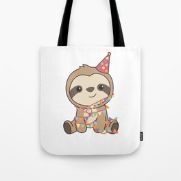 Birthday Sloth For Children A Birthday Tote Bag
