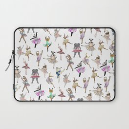 Animal Square Dance Hipster Ballerinas Laptop Sleeve