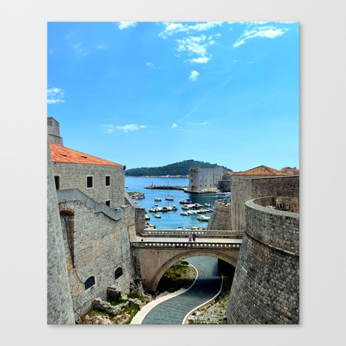 Dubrovnik Old Town , Croatia Canvas Print