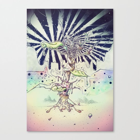 Magic Beans Canvas Print