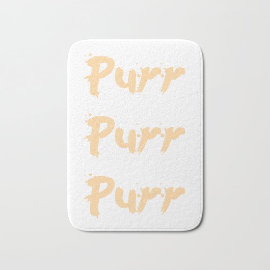 Purr Purr Purr Bath Mat