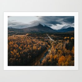 Arctic Autumn - Landscape and Nature Photography Art Print