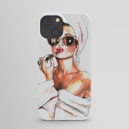 Fashion Lady iPhone Case